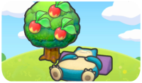 Tree-Shaded Snoozing Snorlax